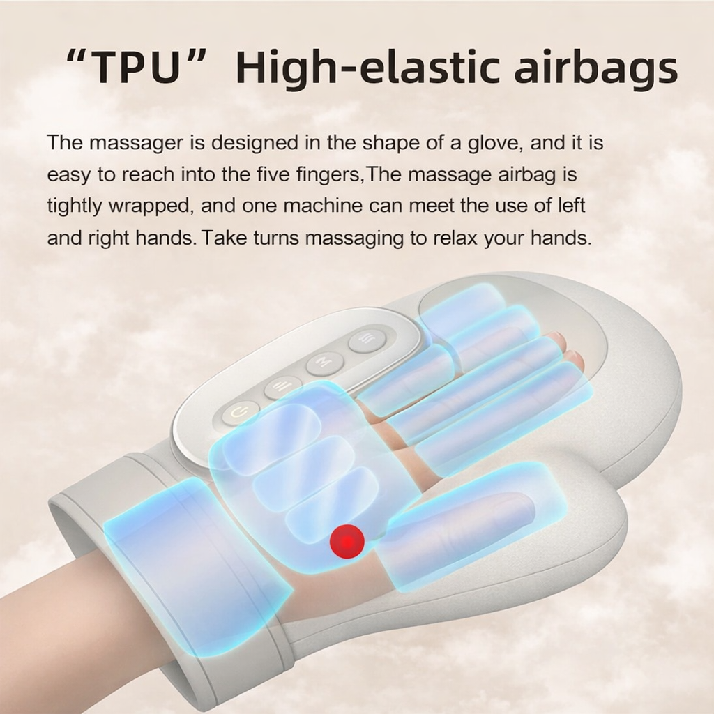 VibraGrip Smart Massage Glove