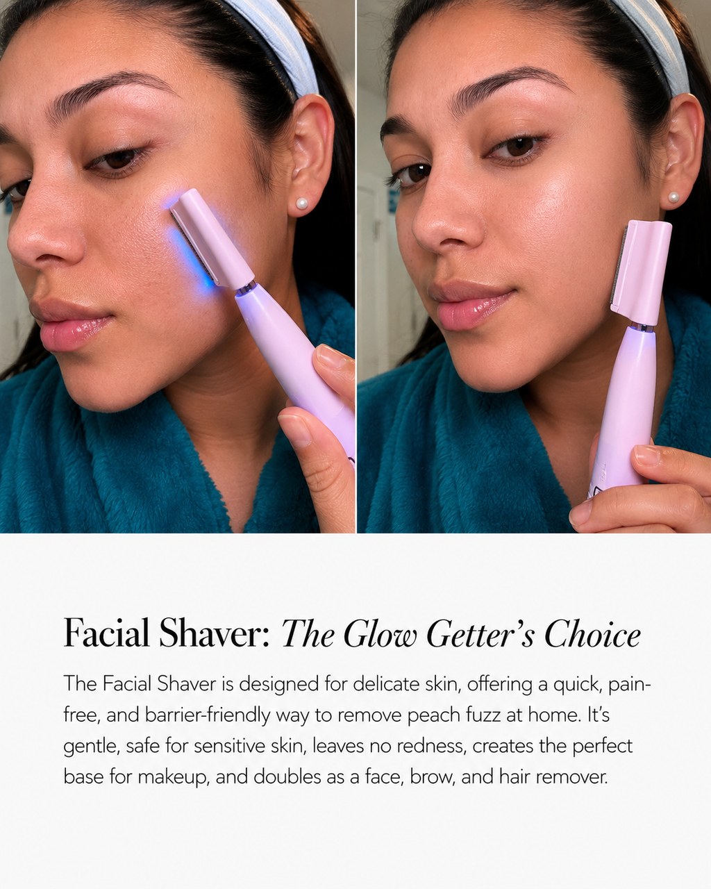 GlowTrim – Effortless Painless Body Shaver for Silky Smooth Skin