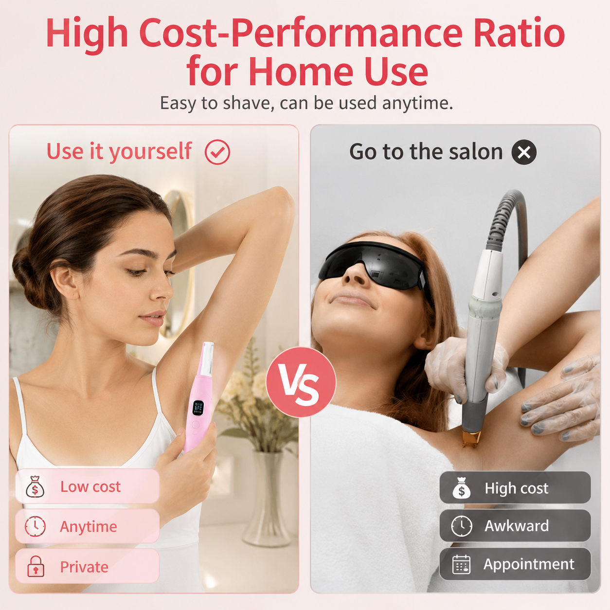 GlowTrim – Effortless Painless Body Shaver for Silky Smooth Skin