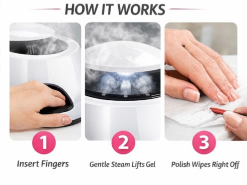 NailSpa Pro Steam Removal Machine