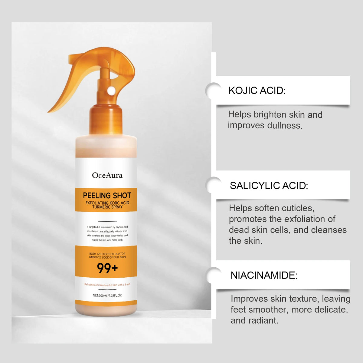 OCEAURA™ BrightSilk Exfoliating Body Mist
