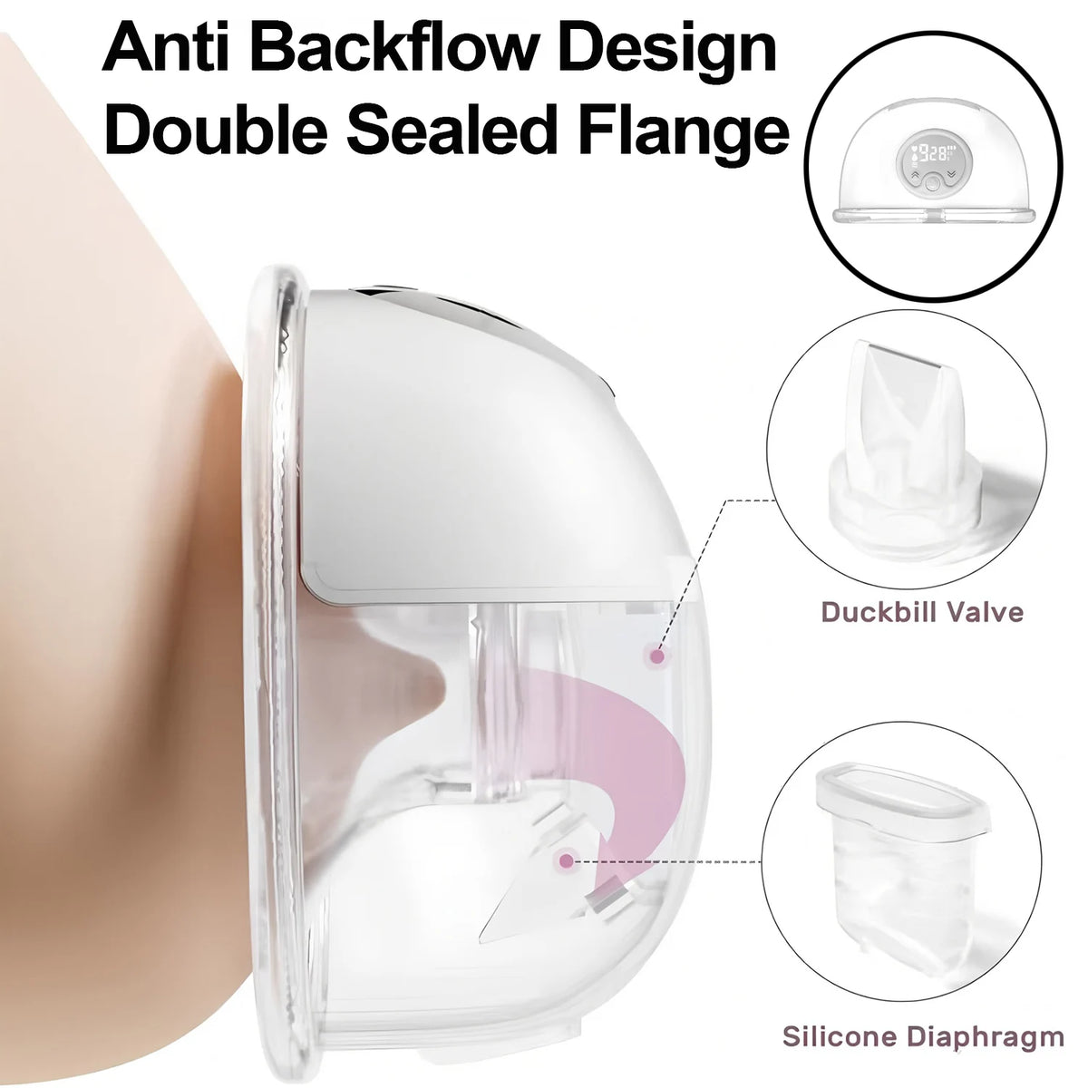 MomEase Wearable Breast Pump