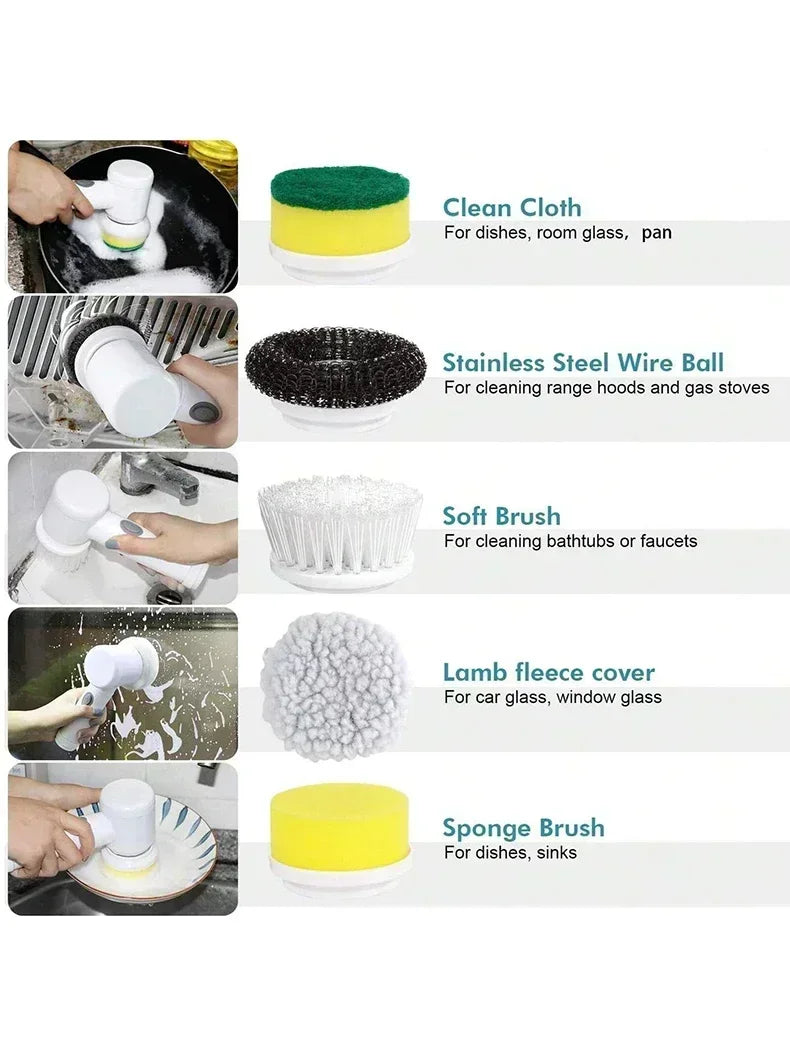 SparkClean™ Electric Spin Scrubber