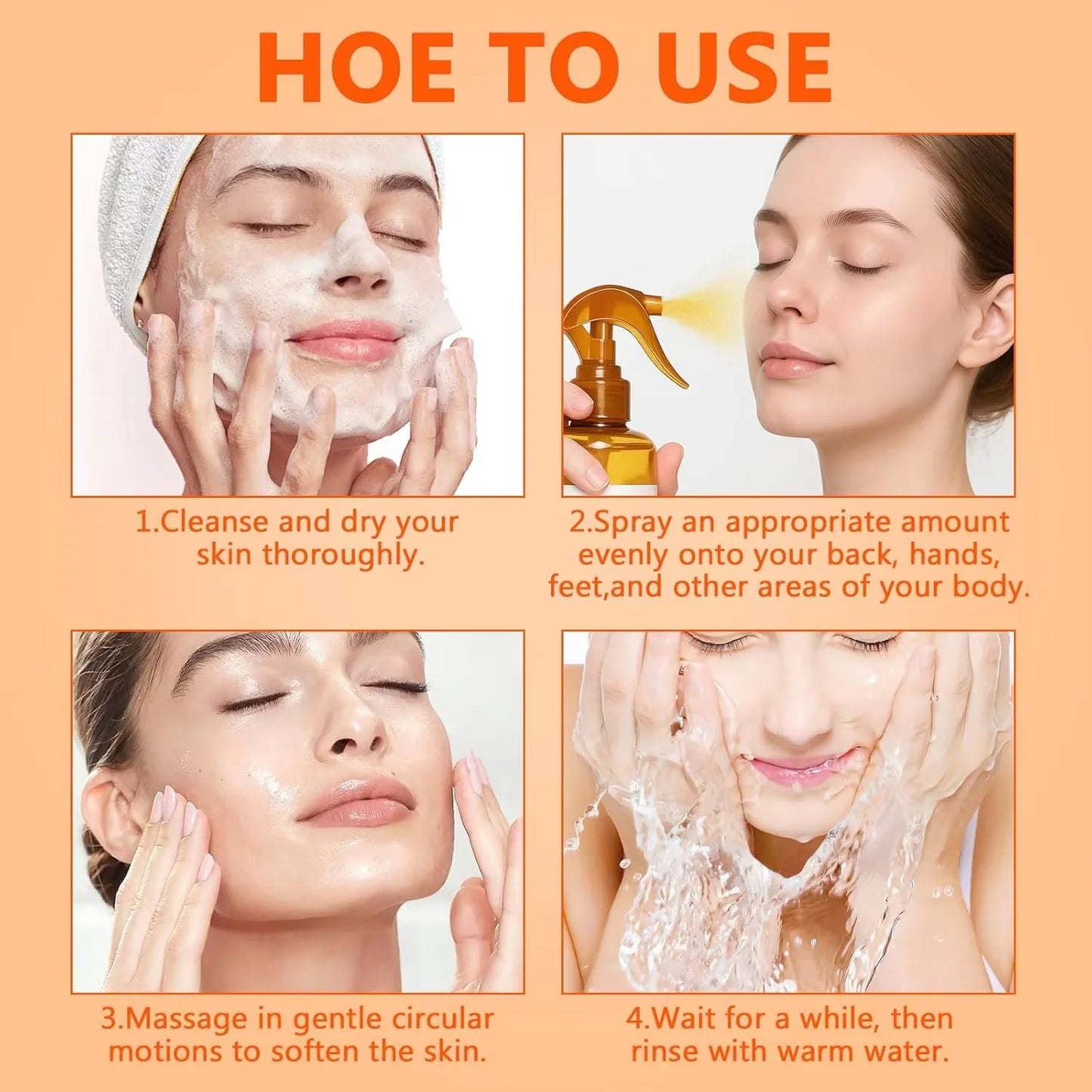 OCEAURA™ BrightSilk Exfoliating Body Mist