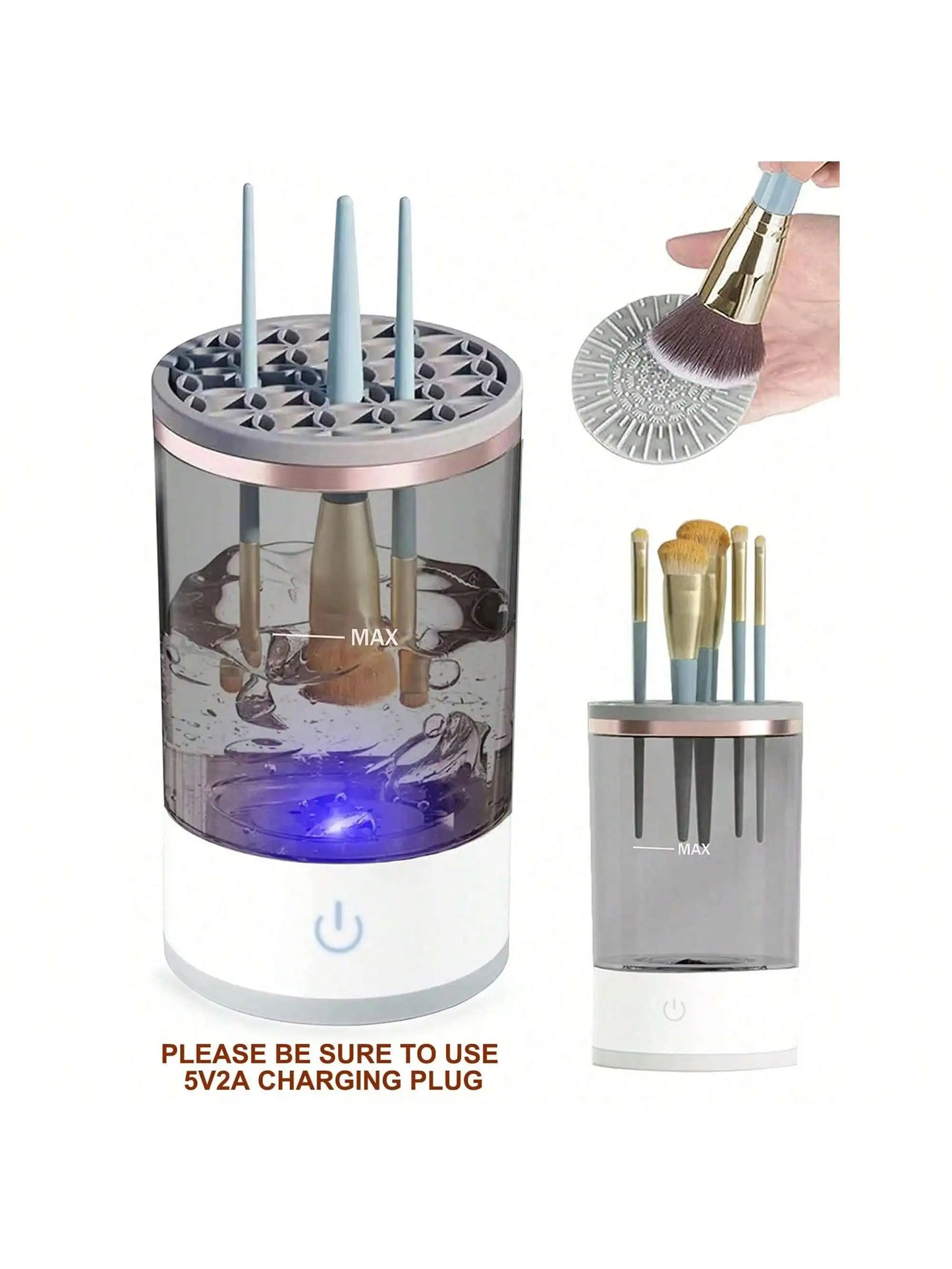 GlowSpin Brush Cleaner