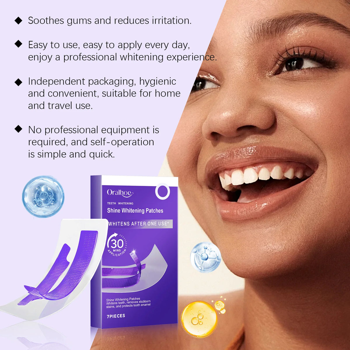 SMILEORA™ Violet Brightening Strips