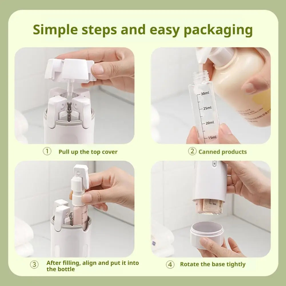 JetSet™ 4-in-1 Travel Dispenser