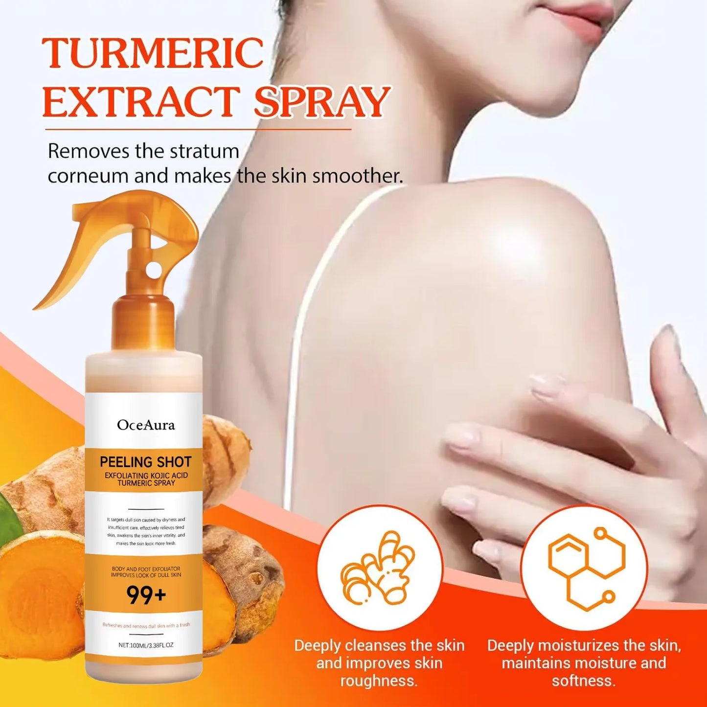 OCEAURA™ BrightSilk Exfoliating Body Mist