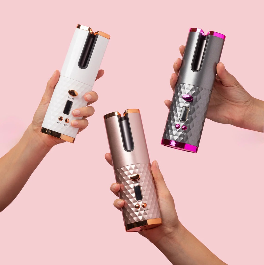 Portable Wireless Automatic Hair Curler